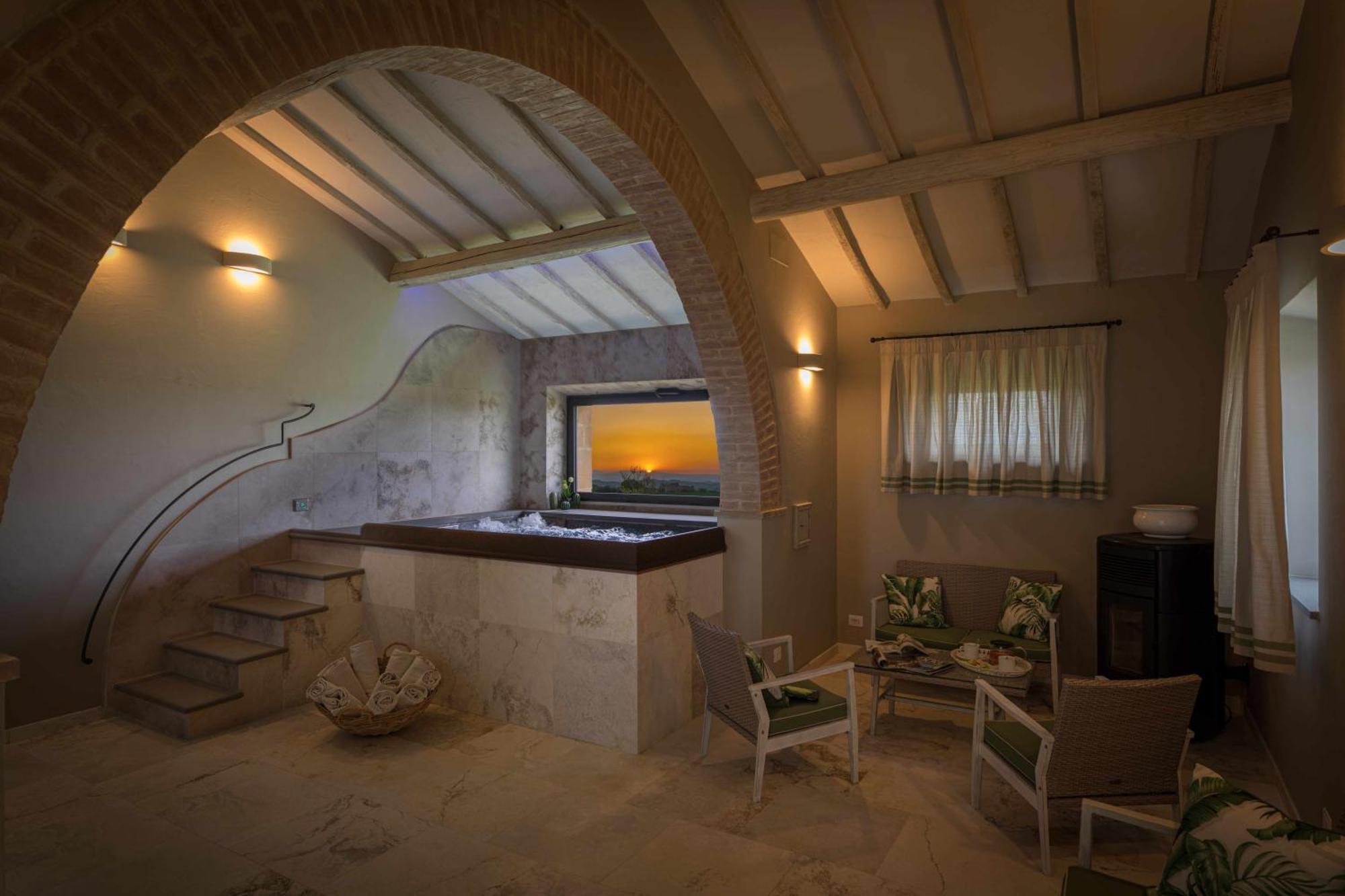 Villa I Cipressini Piscina Riscaldata Spa Toscana Pienza Zewnętrze zdjęcie